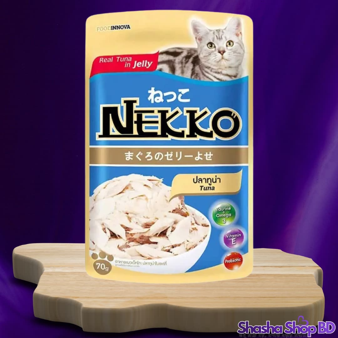Nekko Tuna in Jelly 70g | Shasha Shop BD