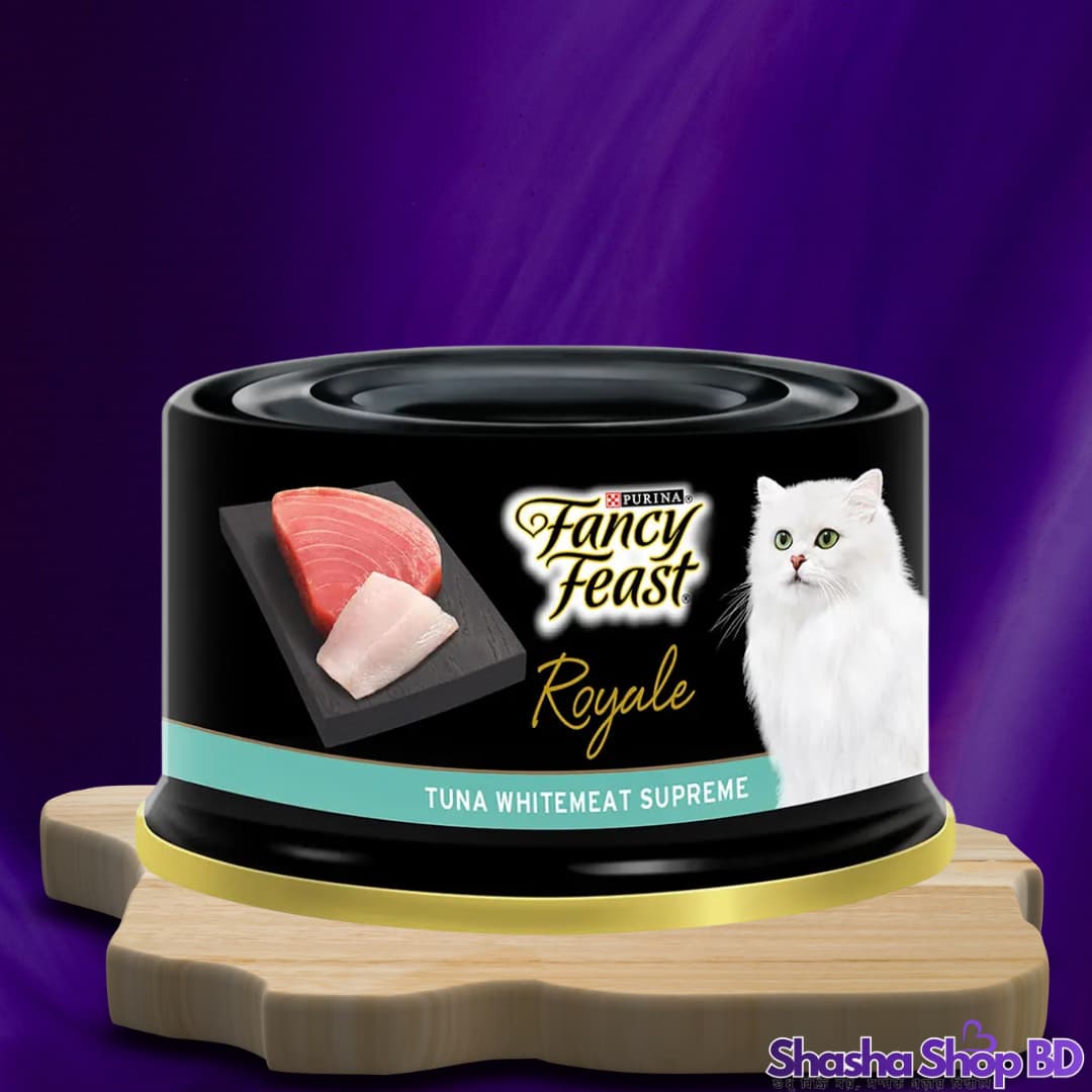Purina Fancy Feast Royale Tuna Whitemeat Supreme, 85g | Shasha Shop BD