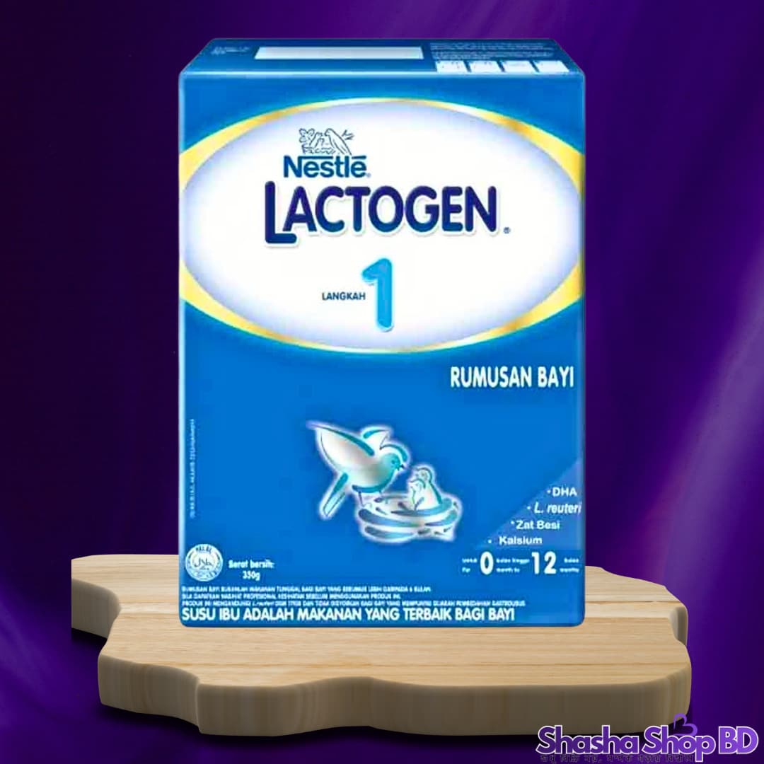 🍼 Nestle Lactogen 1 Baby Milk Infant Formula (0-12 Months) – 650g(Original Malaysia Imported) | Shasha Shop BD