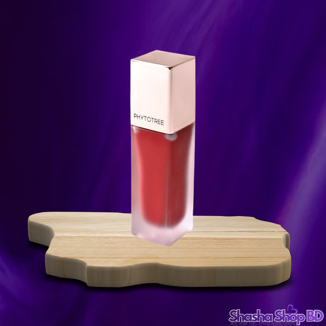 🧱 Phytotree Glossy Lip Tint – Shade: AMBER ROUGE (7.5g) | Shasha Shop BD