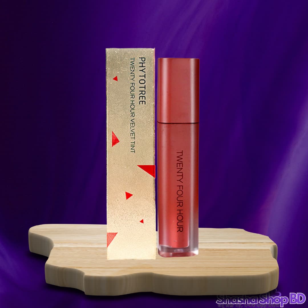 🧱 Phytotree Twenty Four Hour Velvet Tint – Shade: BRICK RED SIGNAL (5.5g) | Shasha Shop BD