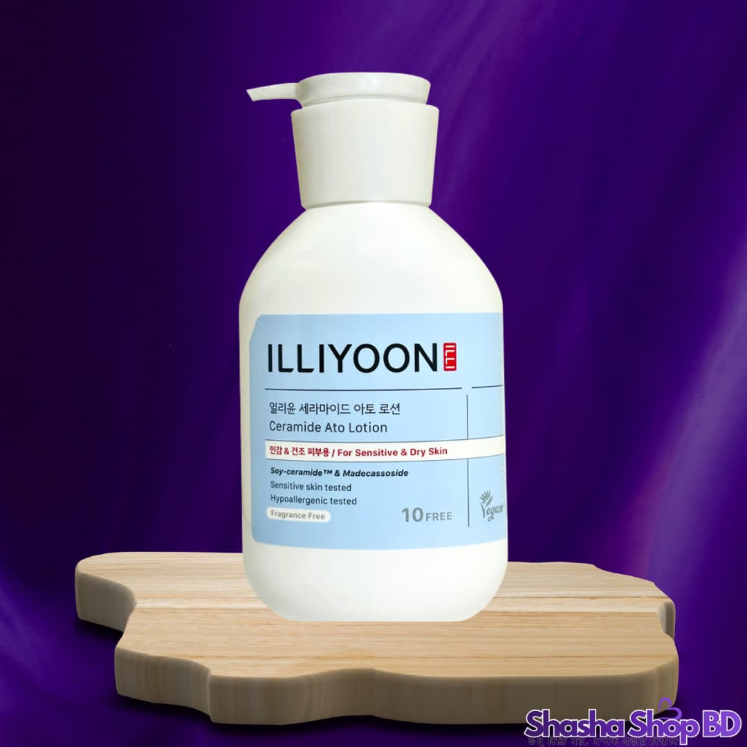 💙 ILLIYOON Ceramide Ato Lotion 350ml | Shasha Shop BD
