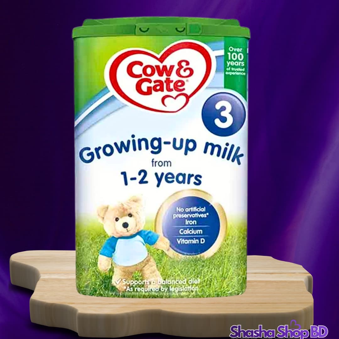 🍼 Cow & Gate 3 Growing Up Baby Milk Powder (1 to 2 Years) – 800g | Shasha Shop BD