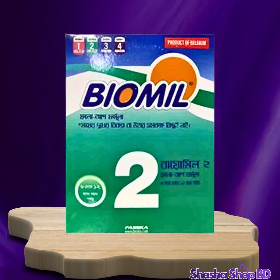 🍼 Biomil 2 Follow-Up Formula Milk Powder (6 to 12 Months) – 350g | Shasha Shop BD