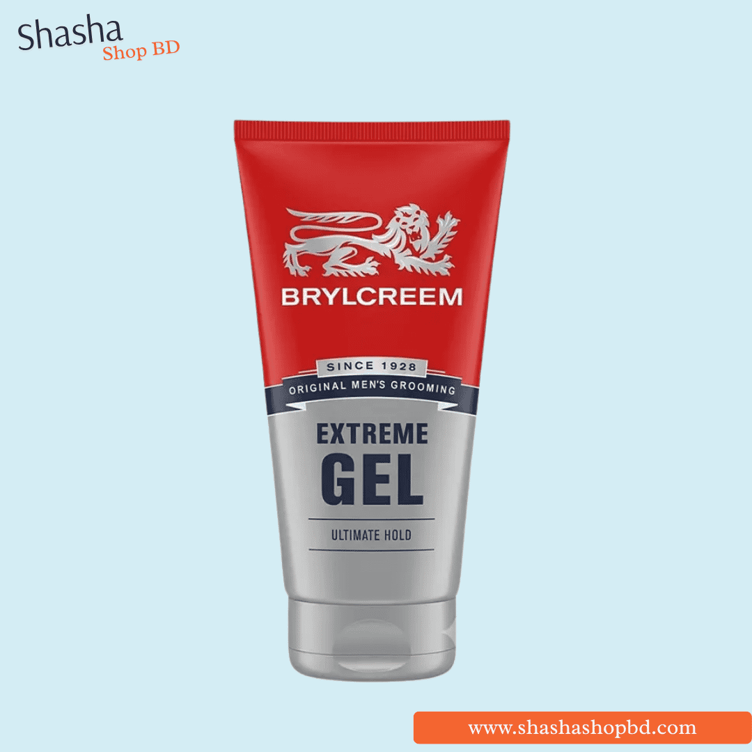Brylcreem Extreme Hair Gel Ultimate Hold 150ml | ব্রিলক্রিম এক্সট্রিম হেয়ার জেল | Shasha Shop BD