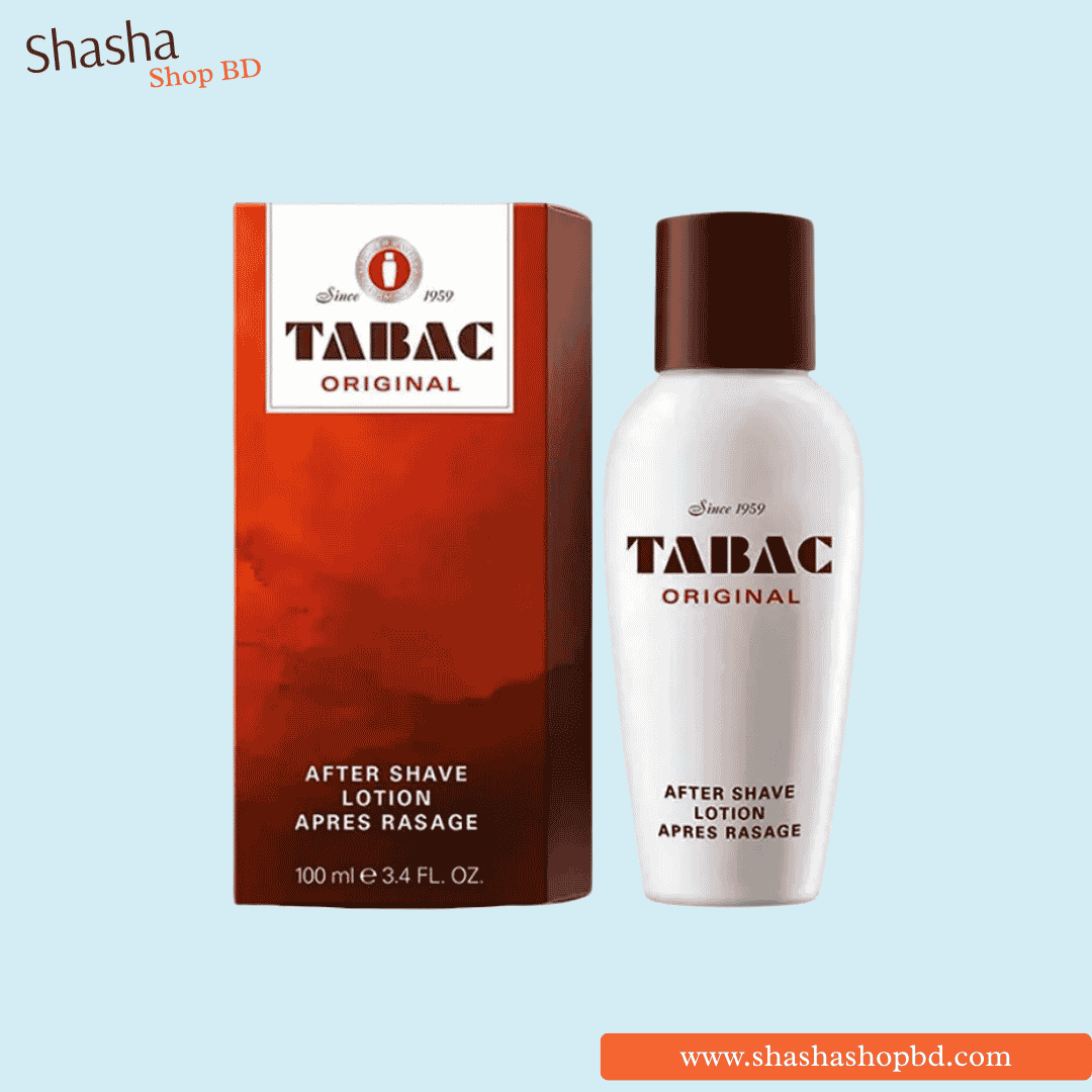 Tabac Original After Shave Lotion Spray 100ml | ট্যাবাক অরিজিনাল আফটার শেভ | Shasha Shop BD
