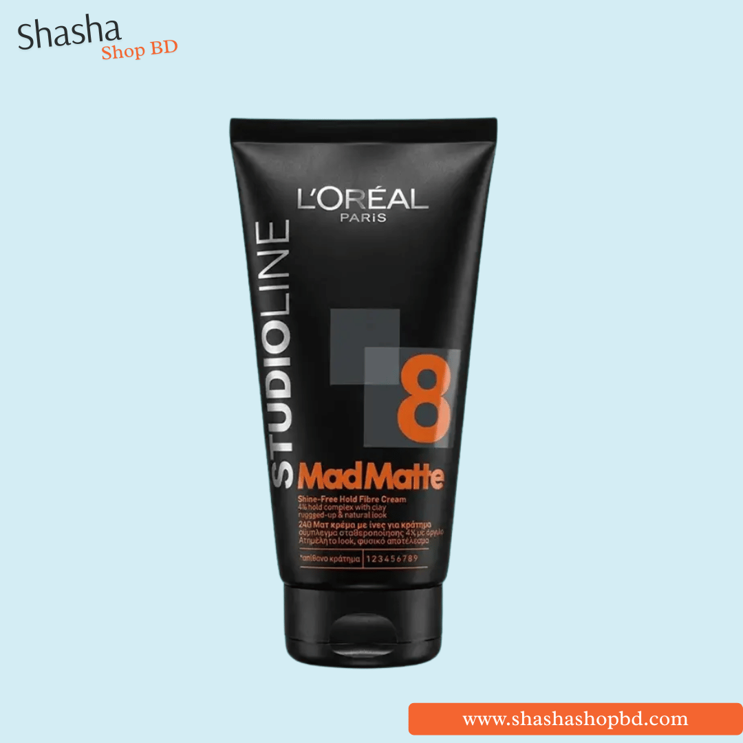 L'Oréal Studio Line Mad Matte Hair Gel 150ml | Shasha Shop BD