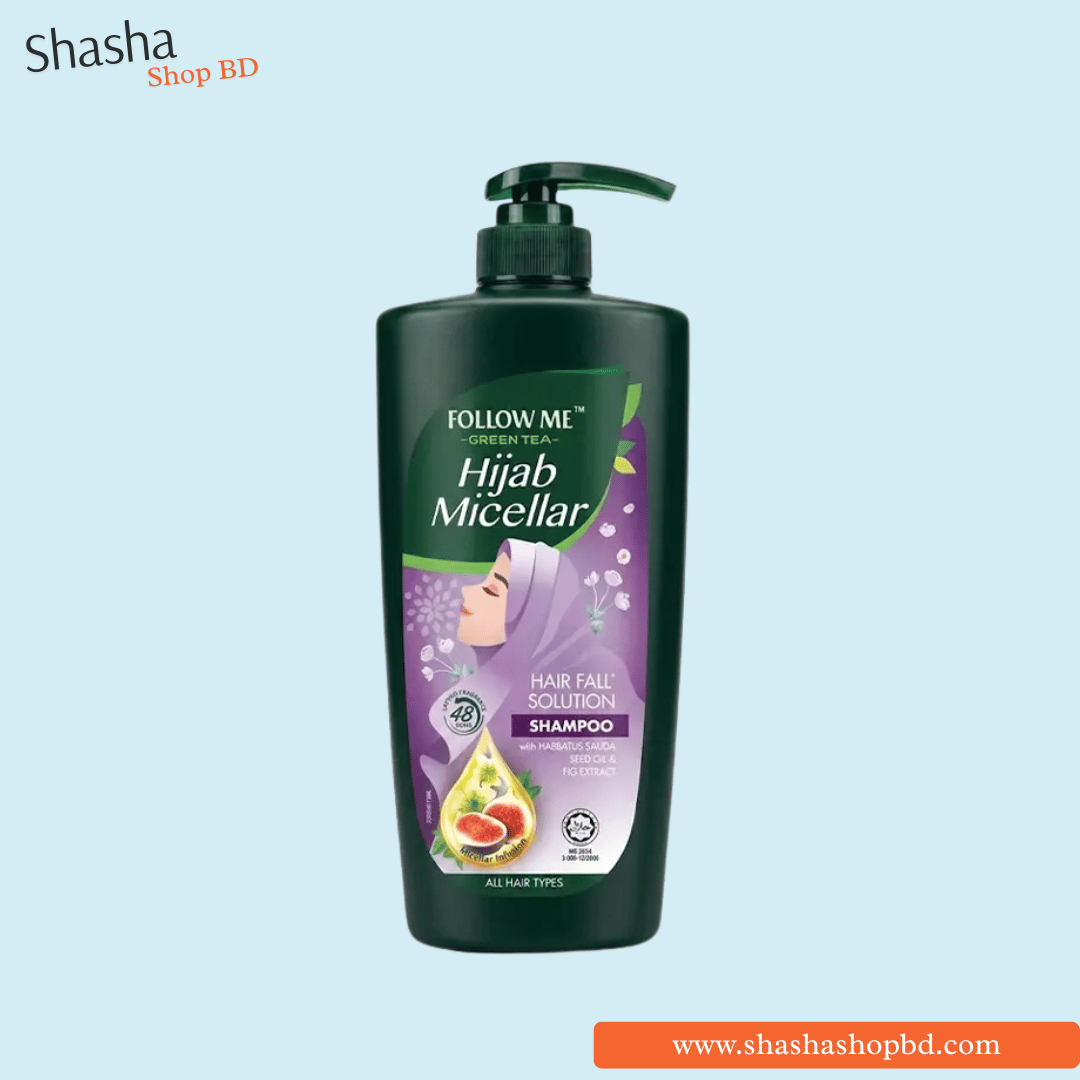 Follow Me Hijab Micellar Hair Fall Shampoo 650ml | Shasha Shop BD