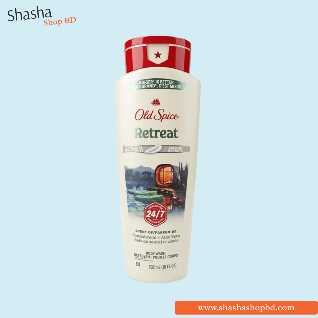 Old Spice Retreat Body Wash 532ml | Shasha Shop BD