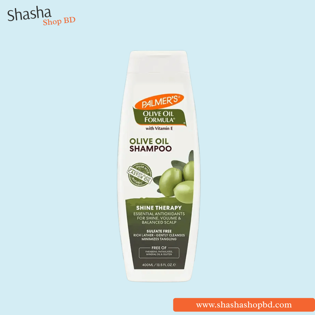 Palmer's Olive Oil Shine Therapy Shampoo 400ml | Shasha Shop BD