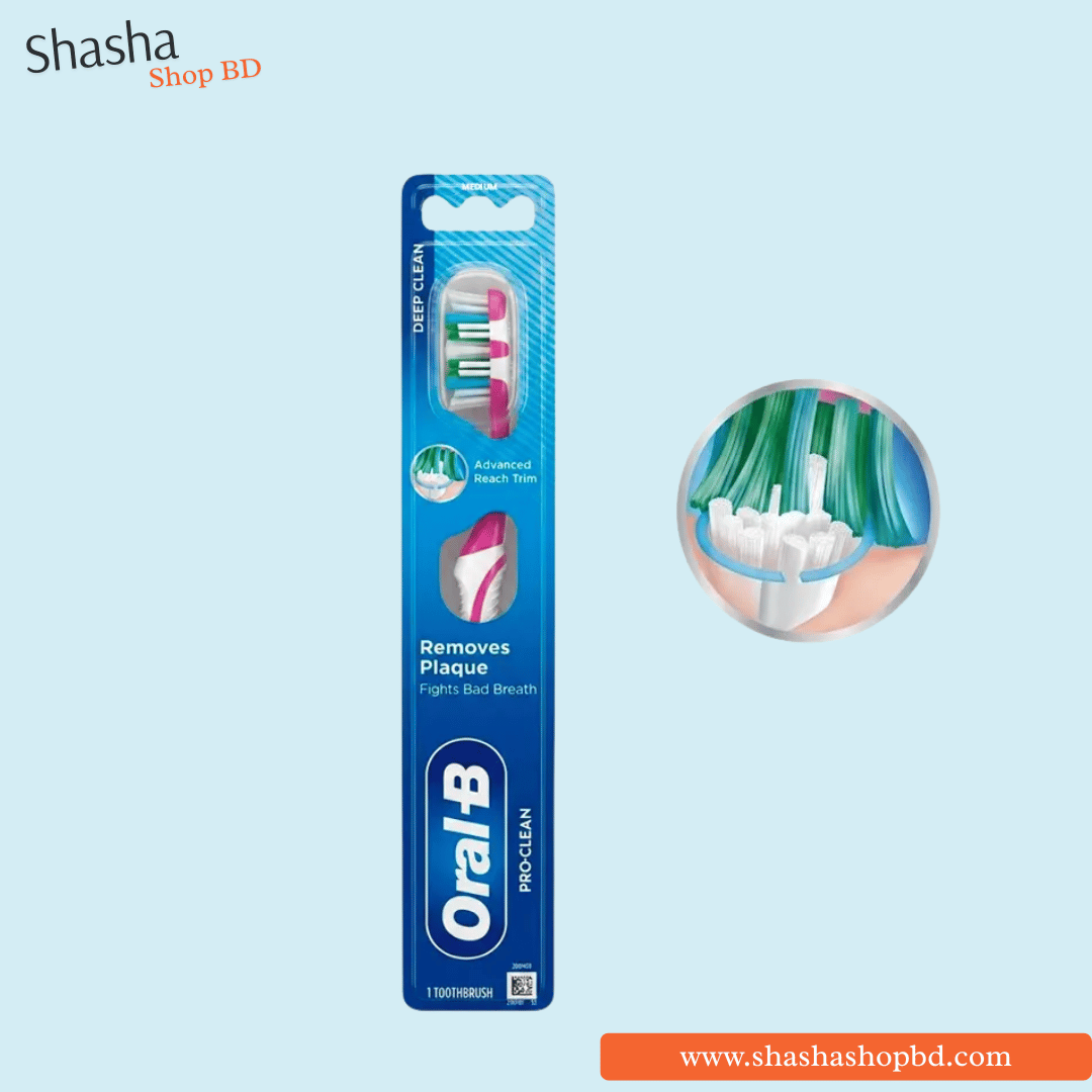 Oral-B Pro-Clean Deep Clean Toothbrush | Shasha Shop BD