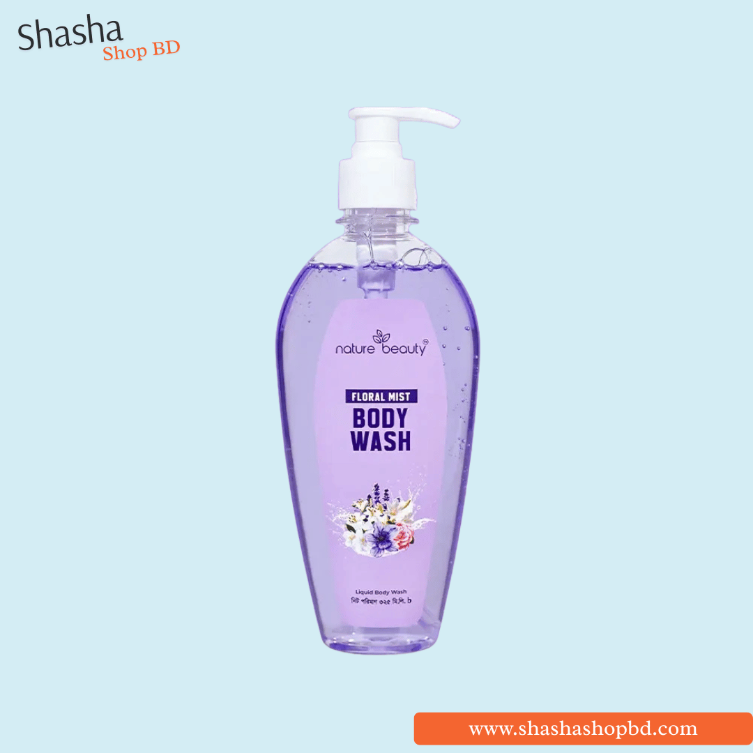 Nature Beauty Floral Mist Body Wash 325ml | Shasha Shop BD