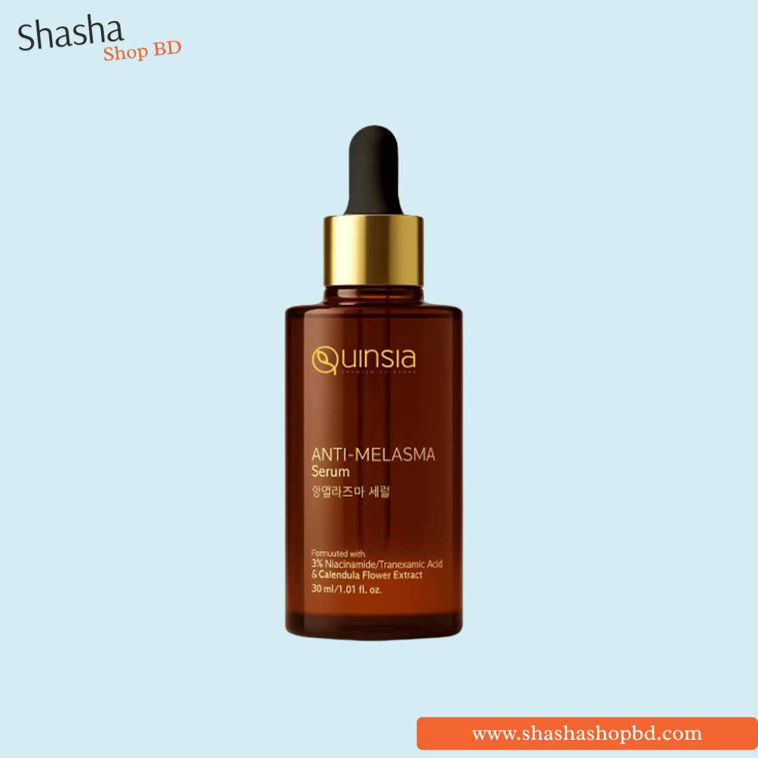 Quinsia Skin Glow 3% Niacinamide Anti-Melasma Face Serum - 30ml | Shasha Shop BD