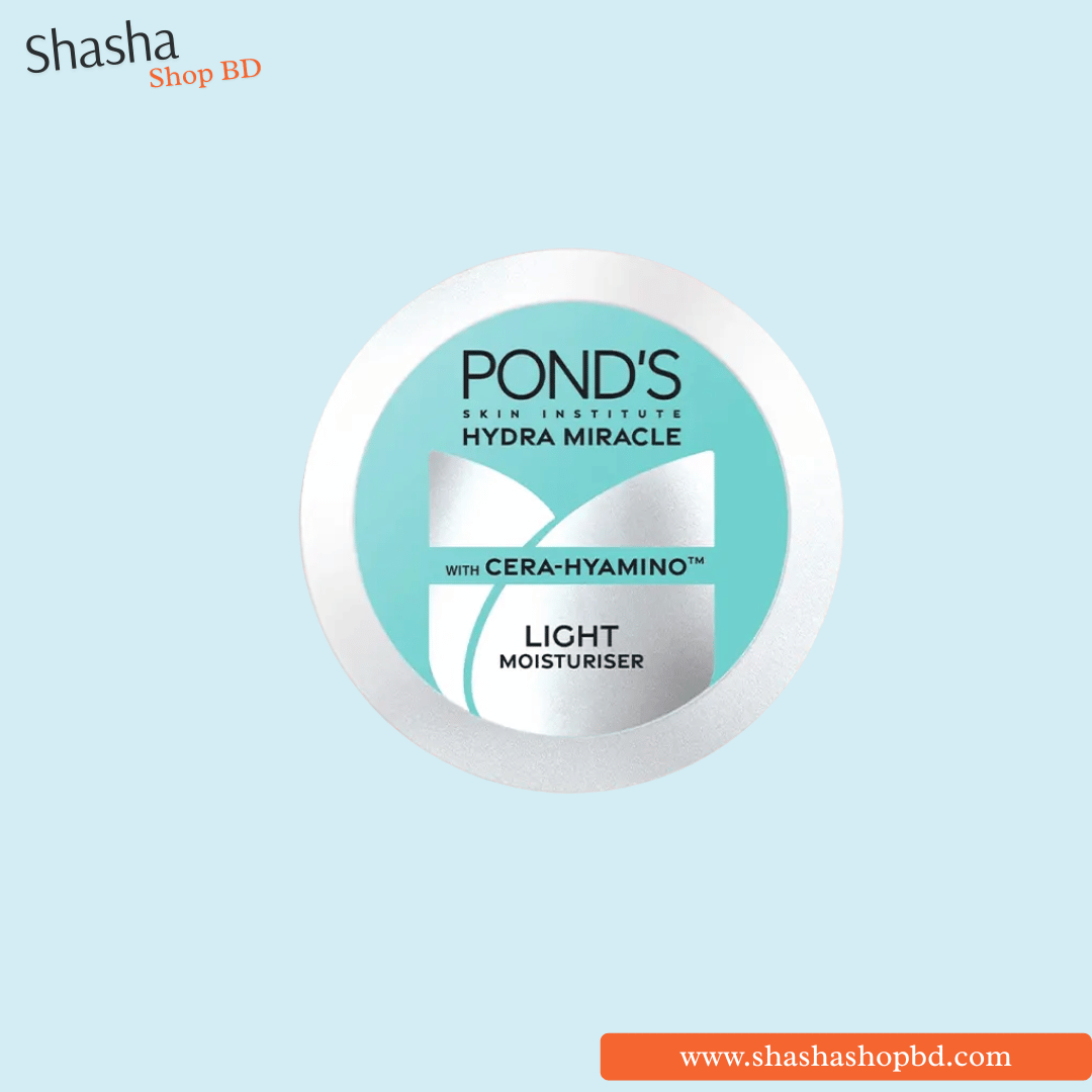 Pond's Hydra Miracle Light Moisturiser 50ml | Cera-Hyamino | Shasha Shop BD