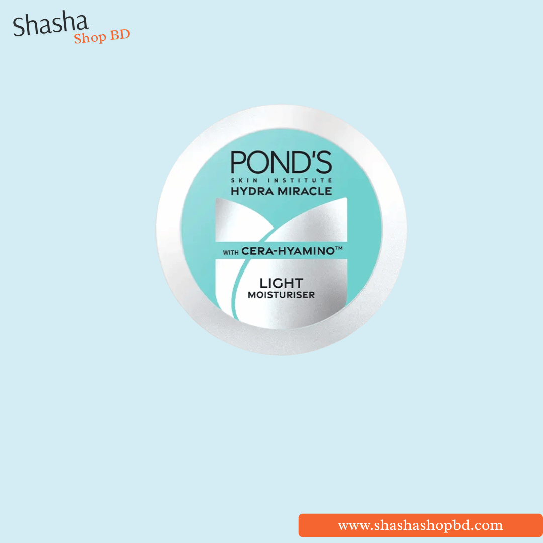 Pond's Hydra Miracle Light Moisturiser 100ml | Cera-Hyamino | Shasha Shop BD