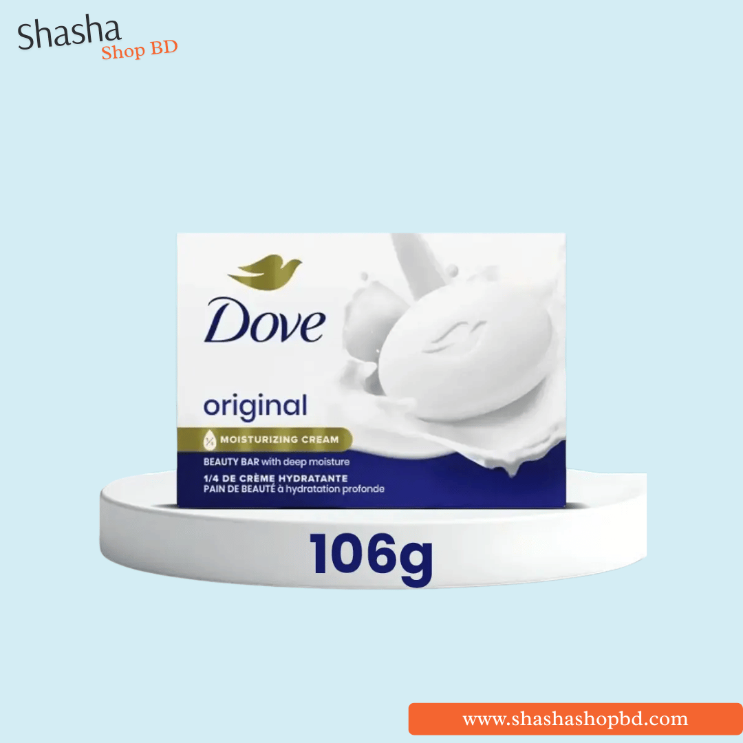 Dove Original Moisturizing Cream Bar Soap 106g | Shasha Shop BD