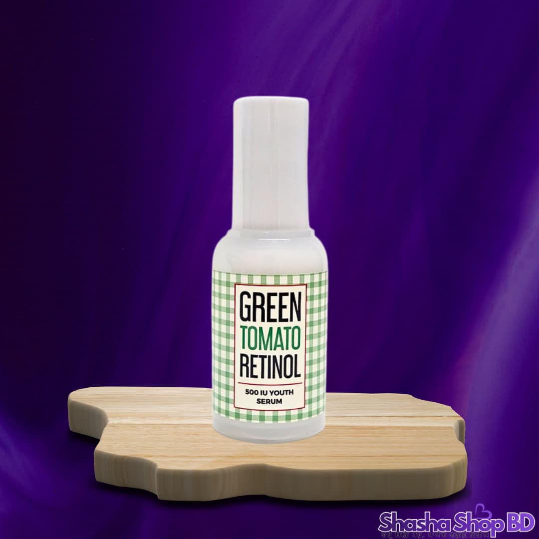 🍅 Dabo Green Tomato Retinol 500 IU Youth Serum – 30ml (Pore Tightening & Anti-Aging Miracle – পান টানটান ও মসৃণ চিরতরুণ ত্বক!)