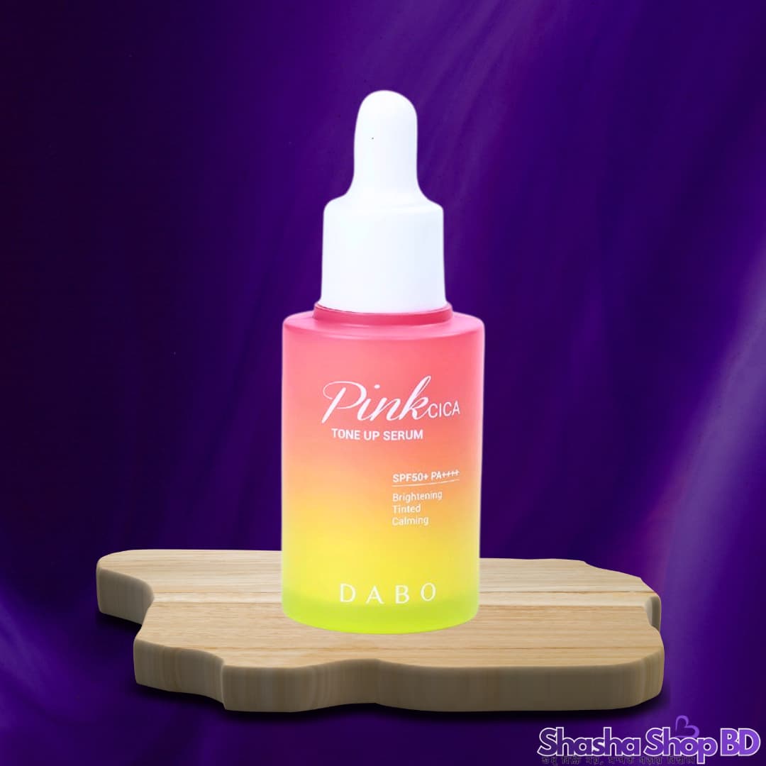 🌸 Dabo Pink Cica Tone Up Serum – 30g (Instant Brightening + Soothing Care – পান মুহূর্তেই উজ্জ্বল এবং কোমল ত্বক!)