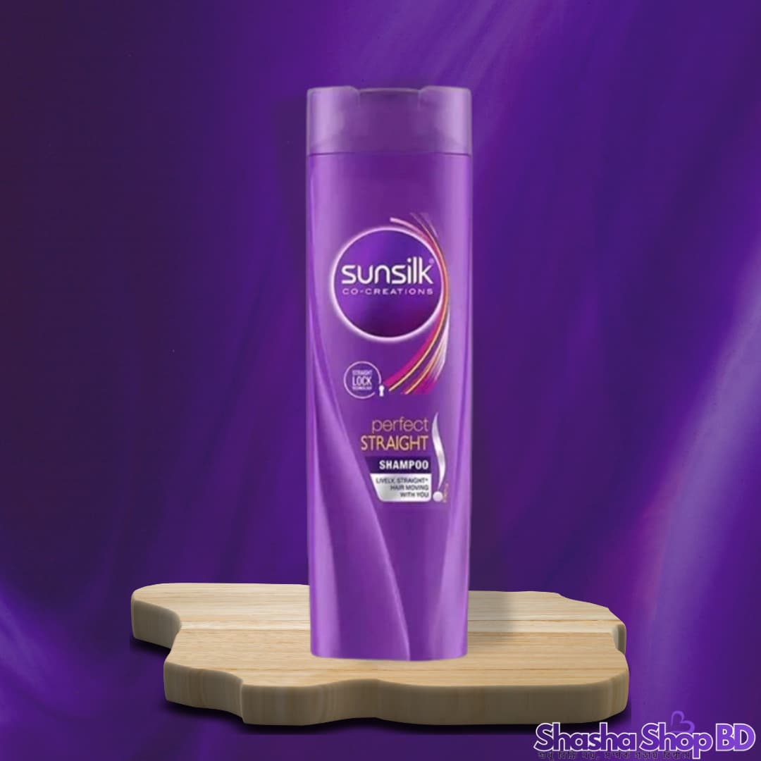 Sunsilk Perfect Straight Shampoo – 300ml (With Straight Lock Technology – গোসল পরবর্তী চুল শুকানোর পরেও পান একদম সোজা ও সেট করা চুল!)