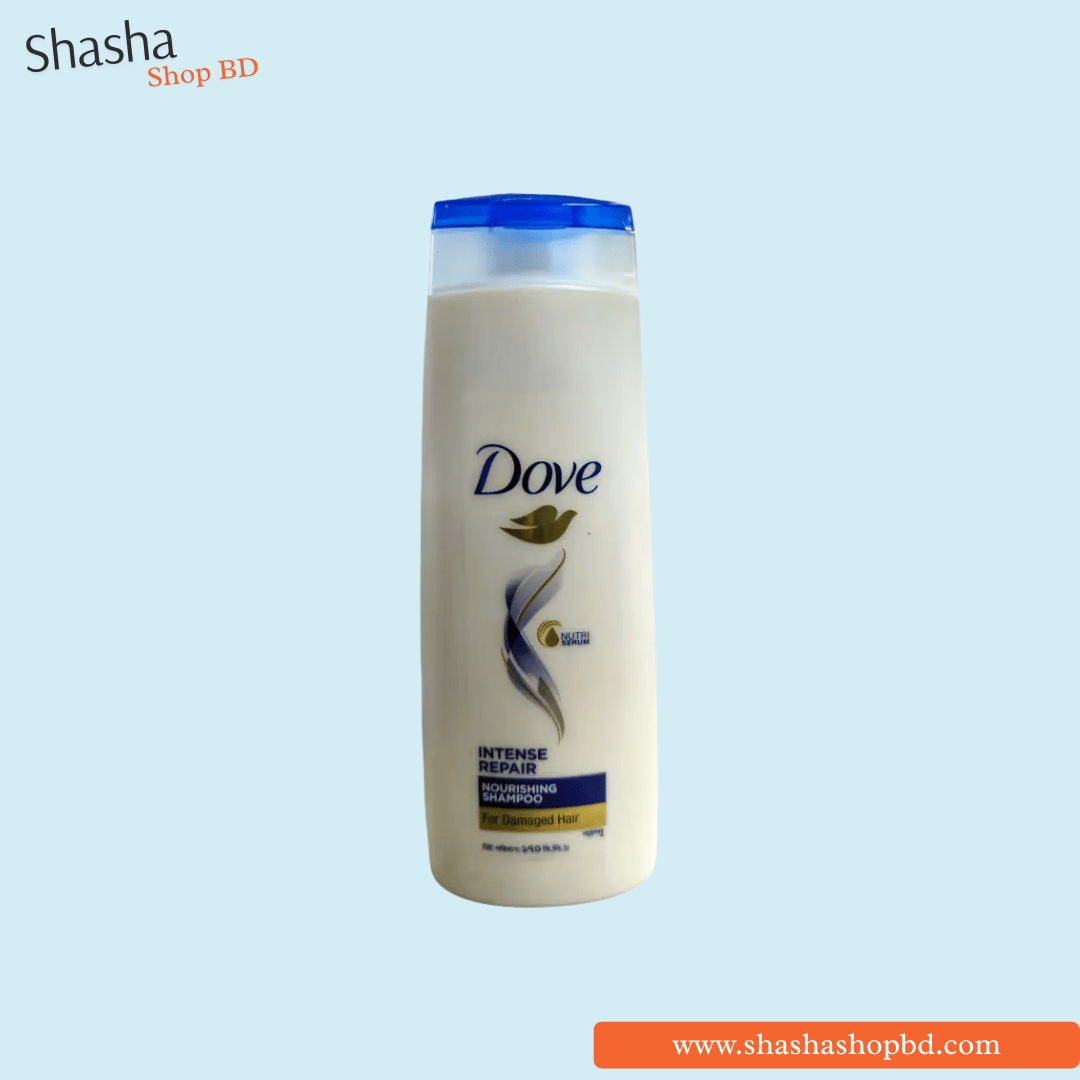 Dove Intense Repair Nourishing Shampoo 170ml | ডাভ ইন্টেন্স রিপেয়ার শ্যাম্পু | Shasha Shop BD