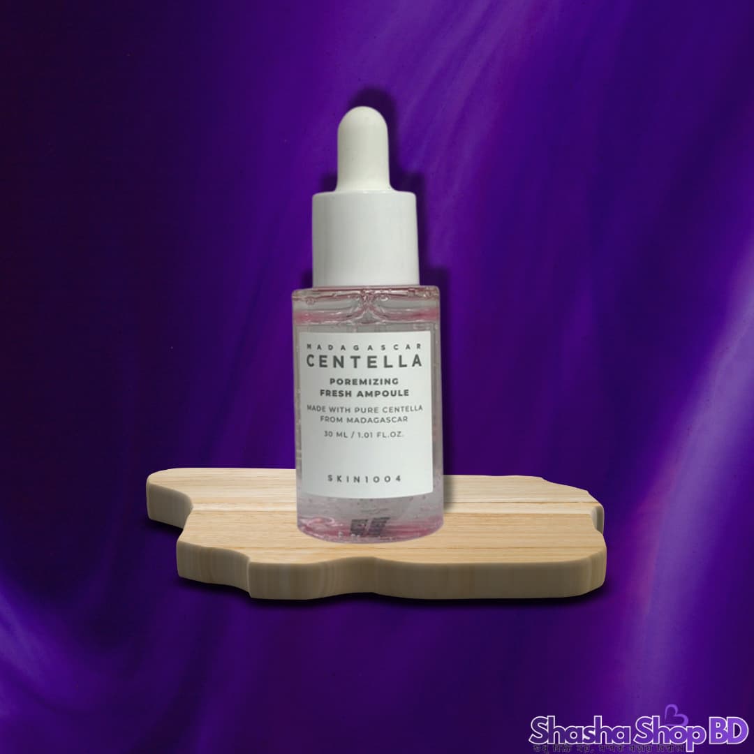 SKIN1004 Madagascar Centella Poremizing Fresh Ampoule (50ml/100ml) (Himalayan Pink Salt, Peptide-9 & Pore Tightening – বড় লোমকূপ দূর করে ত্বককে করুন মসৃণ ও নিখুঁত!)