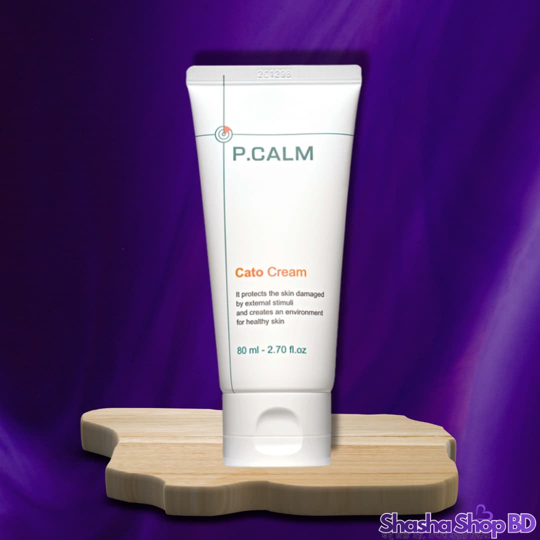 P.CALM Cato Cream (80ml) (Barrier Repair, Cato-Barrier™ Technology & 72-Hour Moisture – ড্যামেজড ও সেনসিটিভ ত্বকের জন্য আল্টিমেট সল্যুশন!)