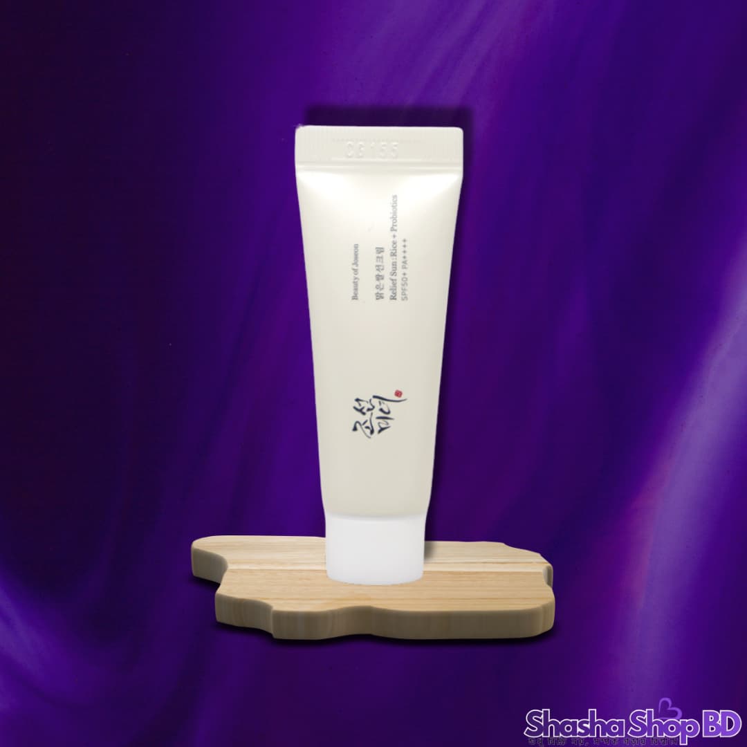 Beauty of Joseon Relief Sun : Rice + Probiotics (10ml) (SPF 50+ PA++++, Lightweight & Glowing – বড় প্যাক কেনার আগে ট্রায়াল দেওয়ার সুবর্ণ সুযোগ!)