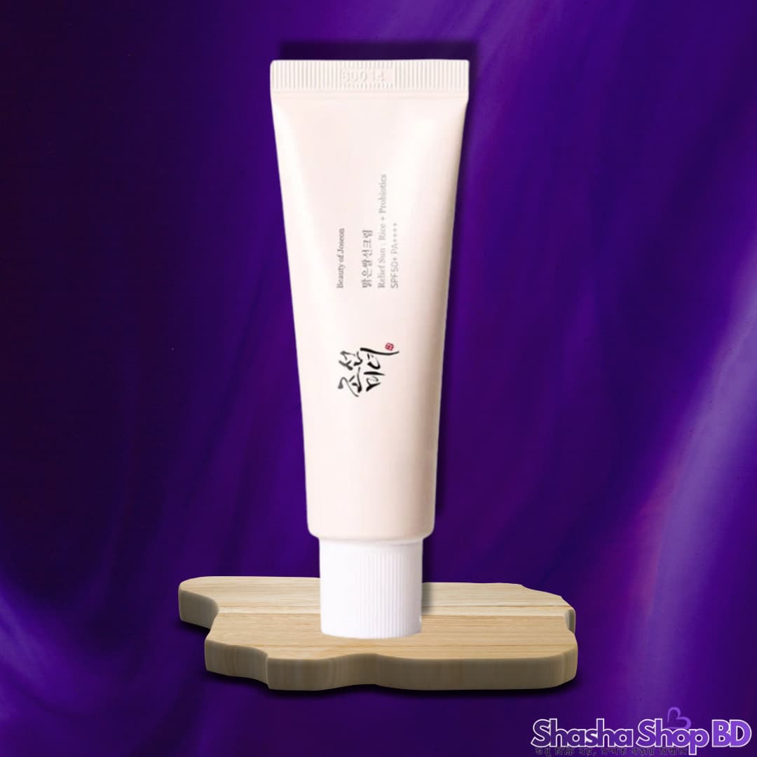 Beauty of Joseon Relief Sun : Rice + Probiotics (50ml) (SPF 50+ PA++++, Lightweight & Glowing – কোরিয়ান রূপচর্চার সেই বিখ্যাত 'ভাইরাল' সানস্ক্রিন!)