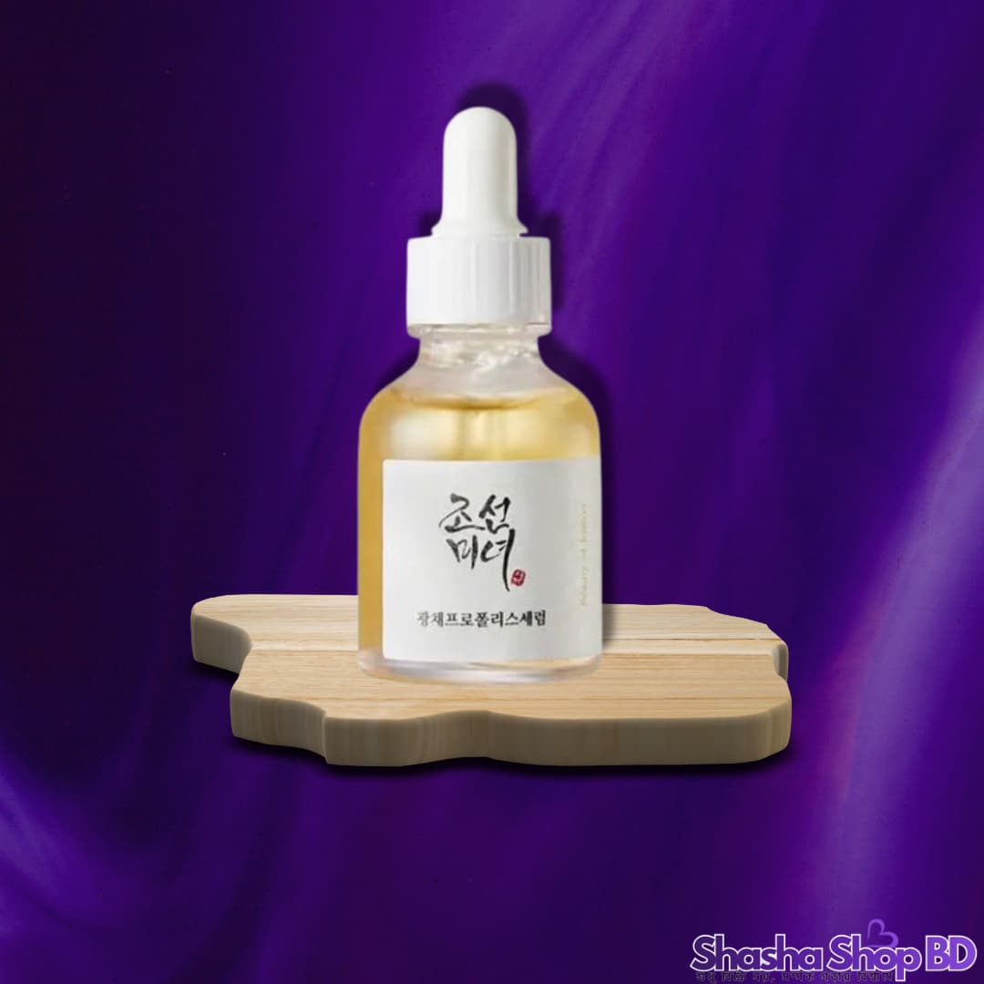 Beauty of Joseon Glow Serum : Propolis + Niacinamide (30ml) (60% Propolis, 2% Niacinamide & Pore Care – পান স্বপ্নের মতো গ্লোয়িং এবং হানি-স্কিন!)