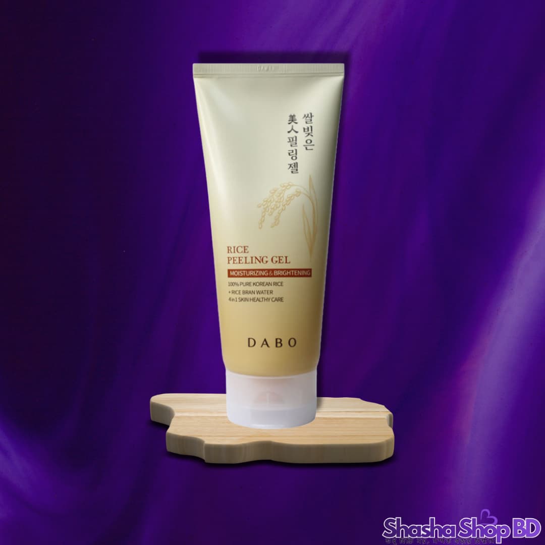Dabo Rice Peeling Gel (180ml) (Deep Brightening & Gentle Exfoliation – চালের নির্যাসে পান দাগমুক্ত, কোমল ও কাঁচের মতো স্বচ্ছ ত্বক!)