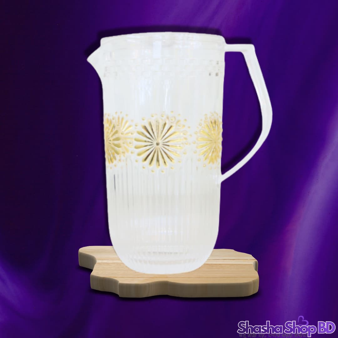 🍶 Loocl Base Gold Jug - 2010cc (Model: ACIM190) (Timeless Elegance & Royal Serving – আপনার ডাইনিং টেবিলে নিয়ে আসবে রাজকীয় আভিজাত্য!)