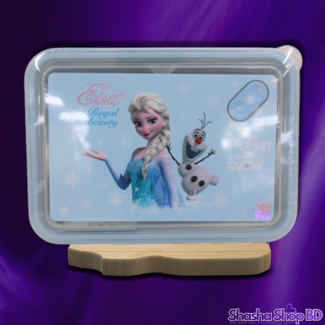 ❄️ Disney Frozen Theme Tiffin Box (Model: DZ-8275) (Magical Lunchtime – আপনার সোনামণির প্রিয় এলসা ও ওলাফের সাথে খাবারের মুহূর্ত হোক আরও রঙিন!)