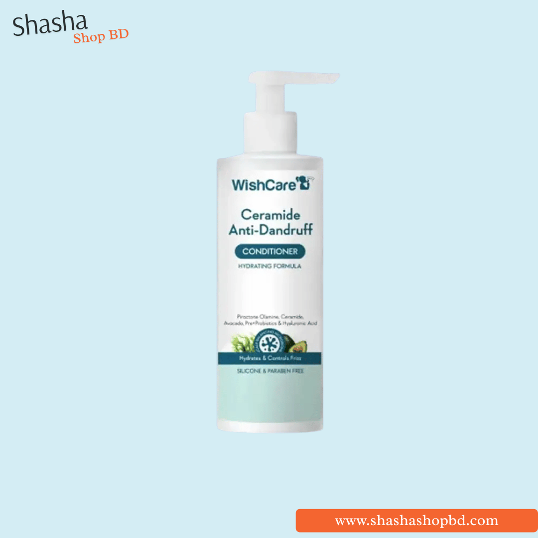 WishCare Ceramide Anti-Dandruff Conditioner 200ml | Shasha Shop BD