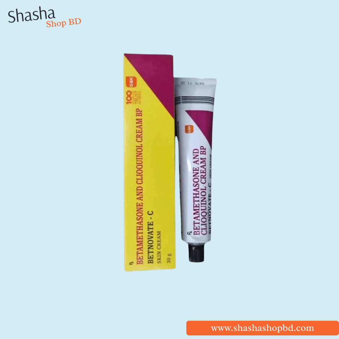 Betnovate-C Skin Cream (Betamethasone + Clioquinol) 30g | Shasha Shop BD