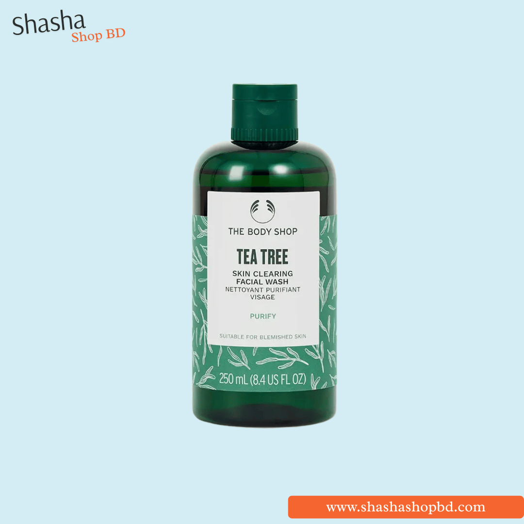 The Body Shop Tea Tree Skin Clearing Facial Wash 250ml | Shasha Shop BD