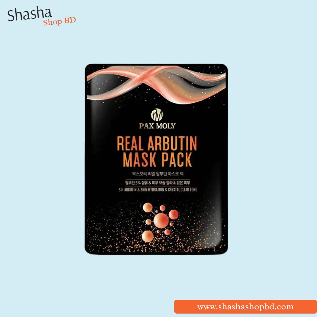 Pax Moly Real Arbutin Mask Pack 25ml | Shasha Shop BD