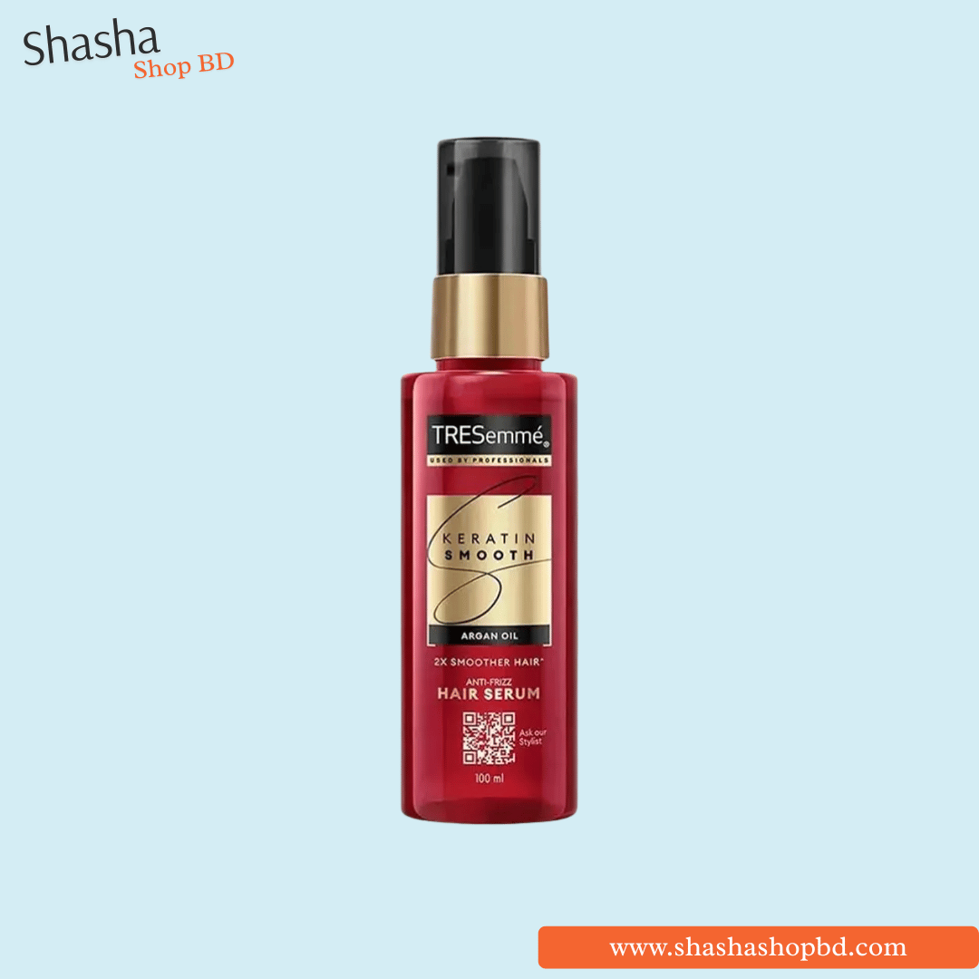 Tresemme Keratin Smooth Argan Oil Anti-Frizz Hair Serum 100ml | Shasha Shop BD