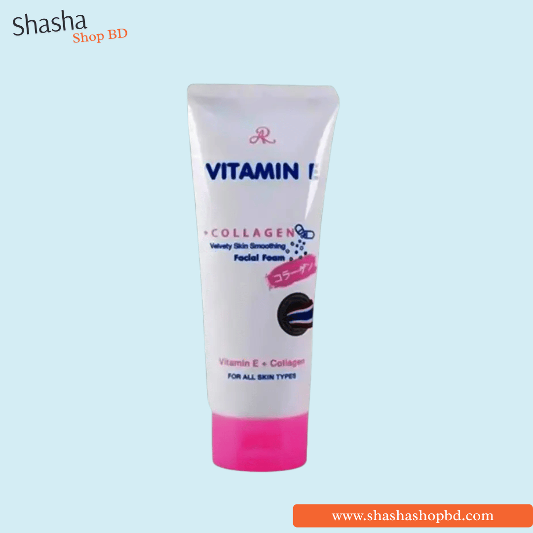 AR Vitamin E + Collagen Facial Foam 190g | Shasha Shop BD