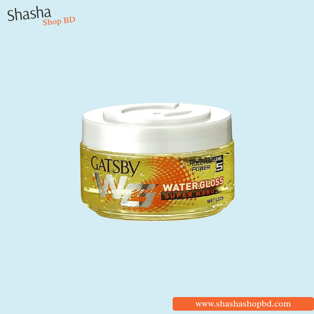 Gatsby Water Gloss Super Hard Hair Gel 30g | Shasha Shop BD