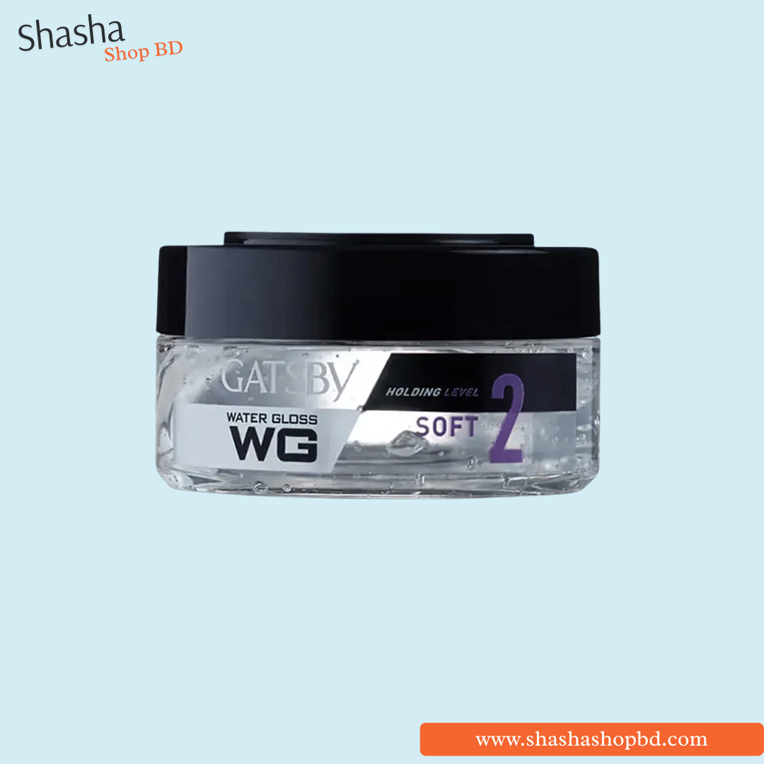 Gatsby Water Gloss Soft Hair Gel 150g | Shasha Shop BD