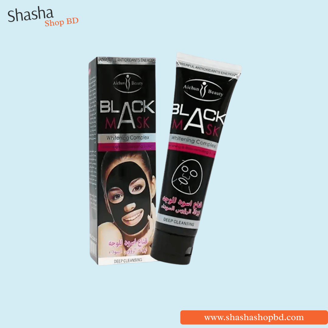 Aichun Beauty Whitening Complex Black Mask 120ml | Shasha Shop BD