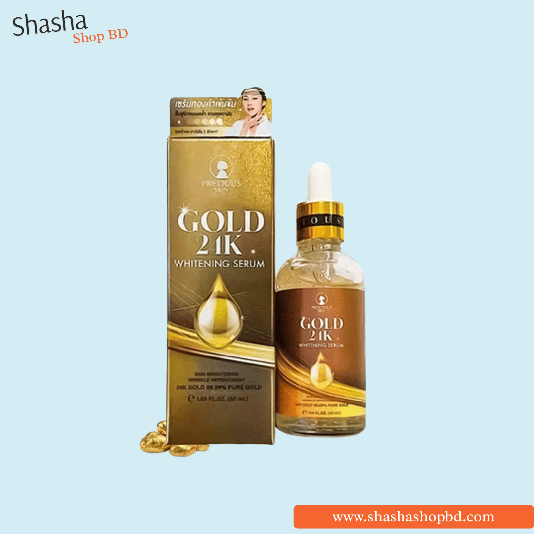 Precious Skin Gold 24K Whitening Serum 50ml | Shasha Shop BD