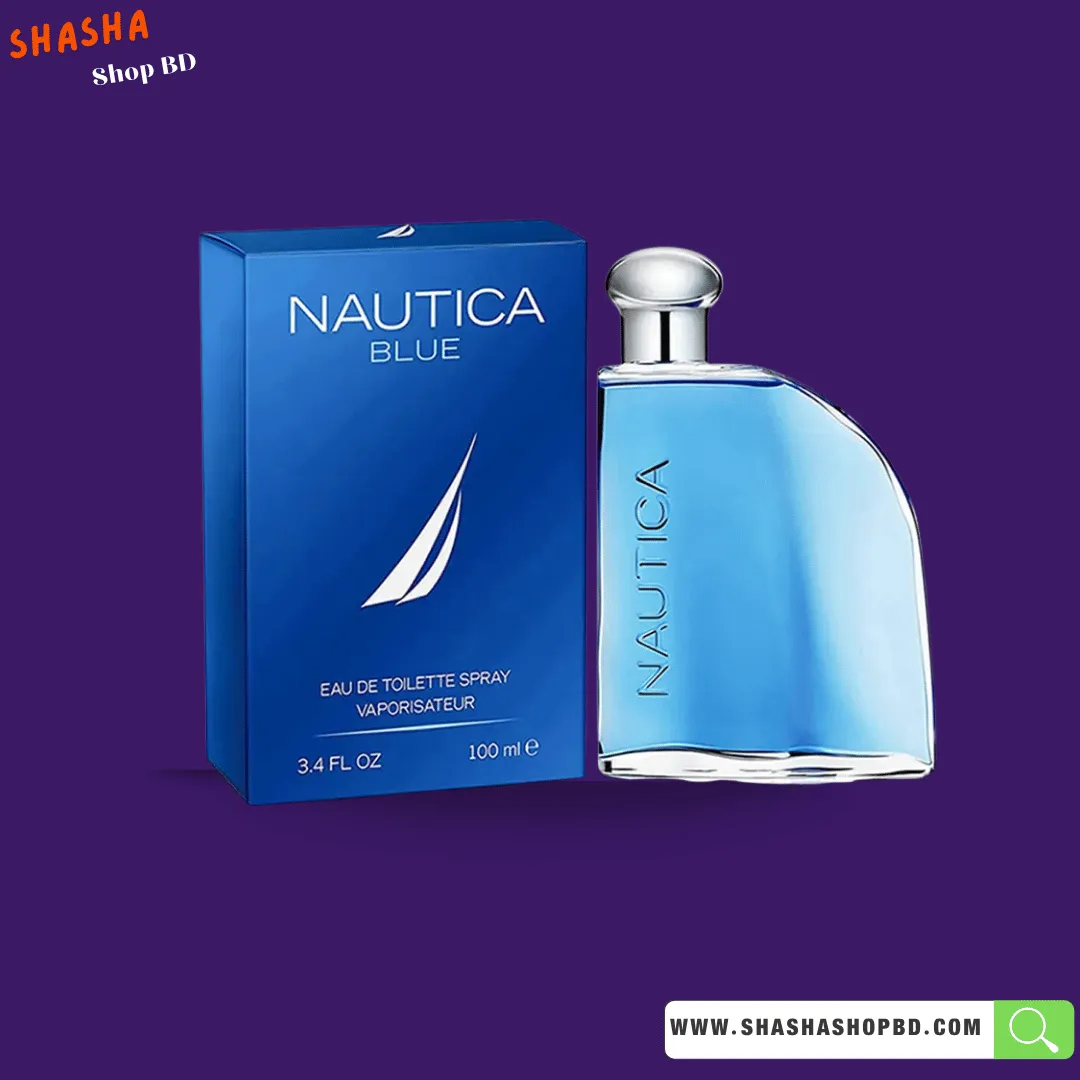 Nautica Blue EDT Perfume Spray 100ml | নটিকা ব্লু পুরুষদের পারফিউম | Shasha Shop BD