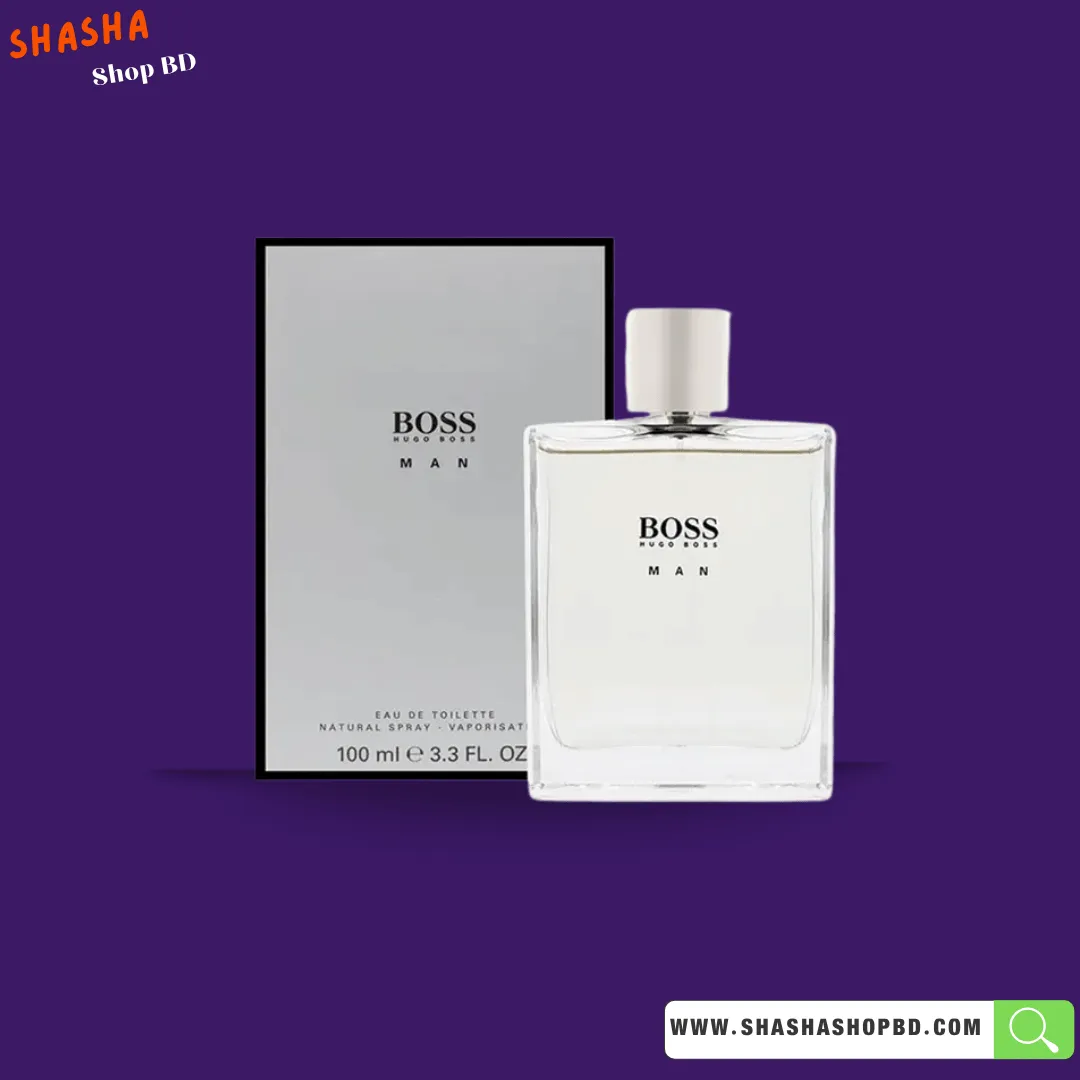 Hugo Boss Boss Man Eau De Toilette Natural Spray 100ml | হুগো বস বস ম্যান পারফিউম | Shasha Shop BD