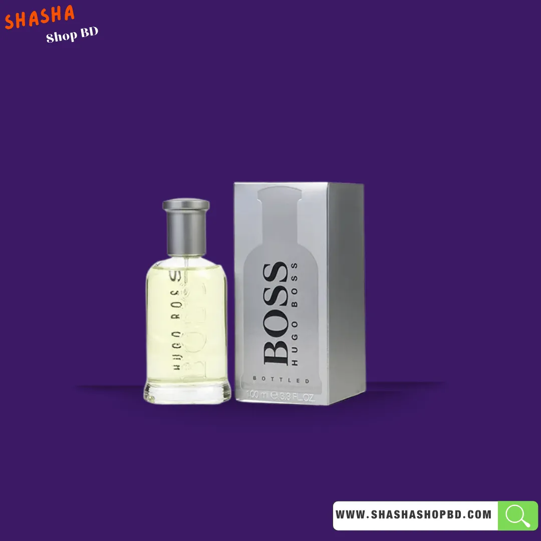 Hugo Boss Bottled Eau De Toilette Spray 100ml | হুগো বস বটলড পারফিউম | Shasha Shop BD