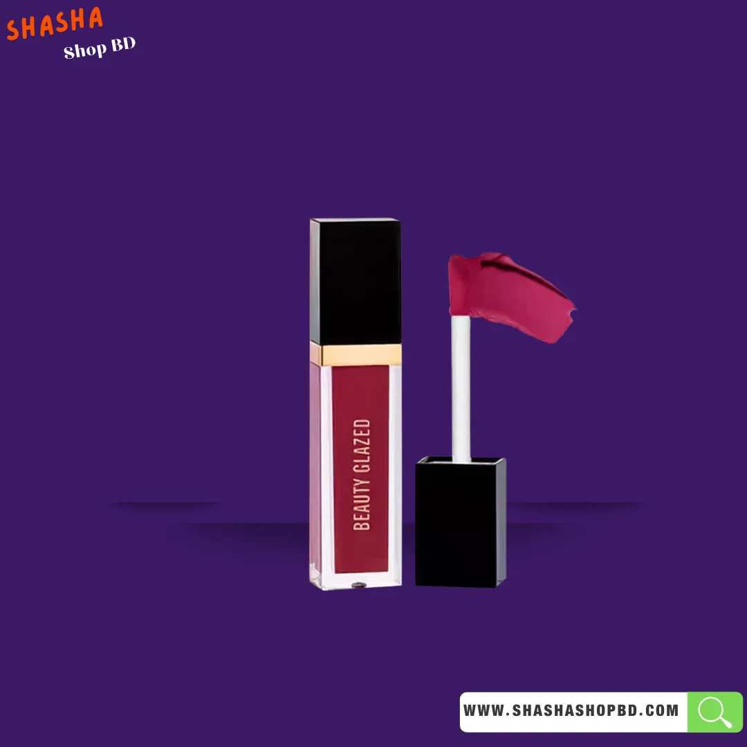 Beauty Glazed Matte Liquid Lipstick - Plum Rose 110 | Shasha Shop BD