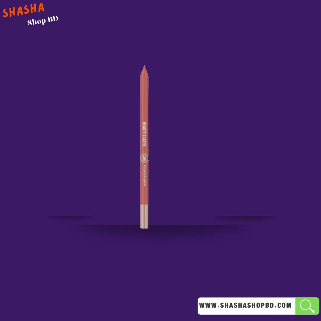 Beauty Glazed Waterproof Lip Liner Pencil - B106 Rose Dust | Shasha Shop BD