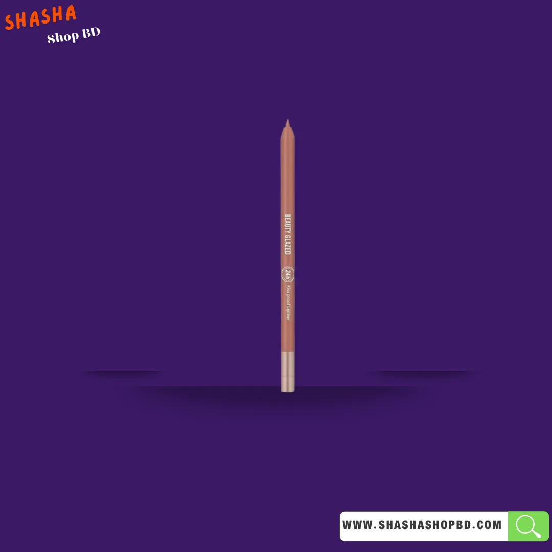 Beauty Glazed Waterproof Lip Liner Pencil - B101 Nude | Shasha Shop BD