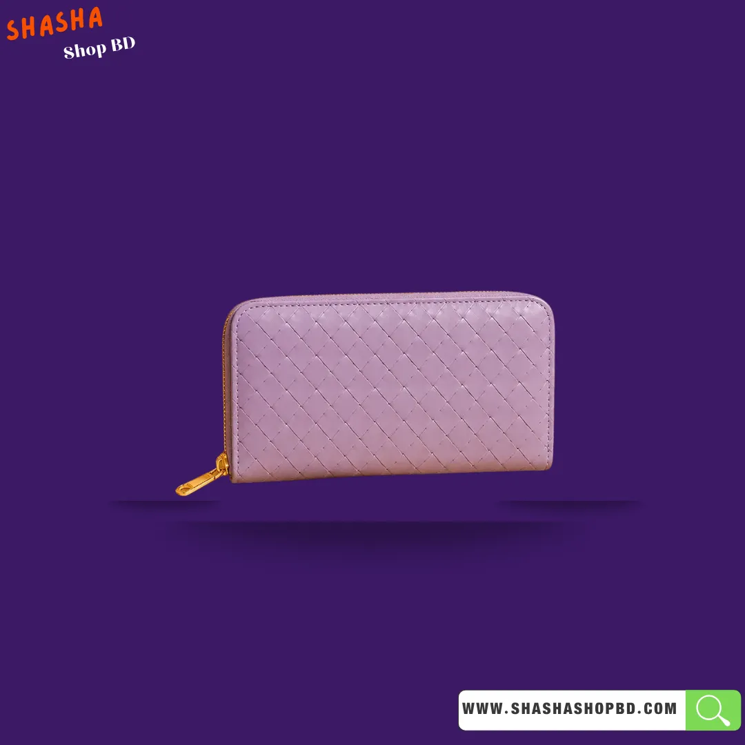 Premium Ladies Hand Purse (KP11) - Lavender | Shasha Shop BD