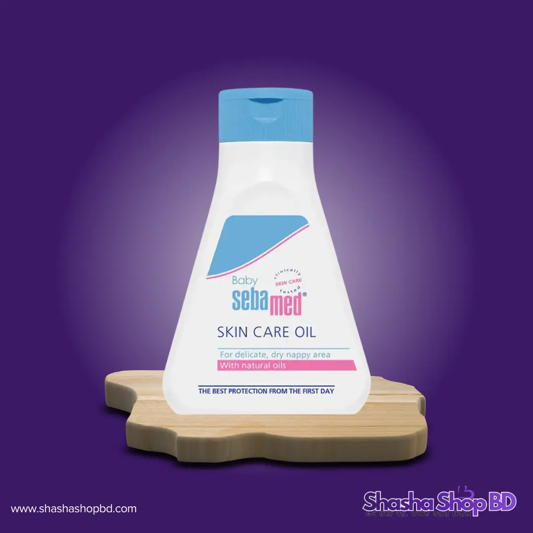 🧴 Sebamed Baby Skin Care Oil - 150ml (With Natural Oils, Clinically Tested & Perfect for Nappy Area – আপনার সোনামণির কোমল ত্বকের সুরক্ষা আর যত্নে সেরা সমাধান!)